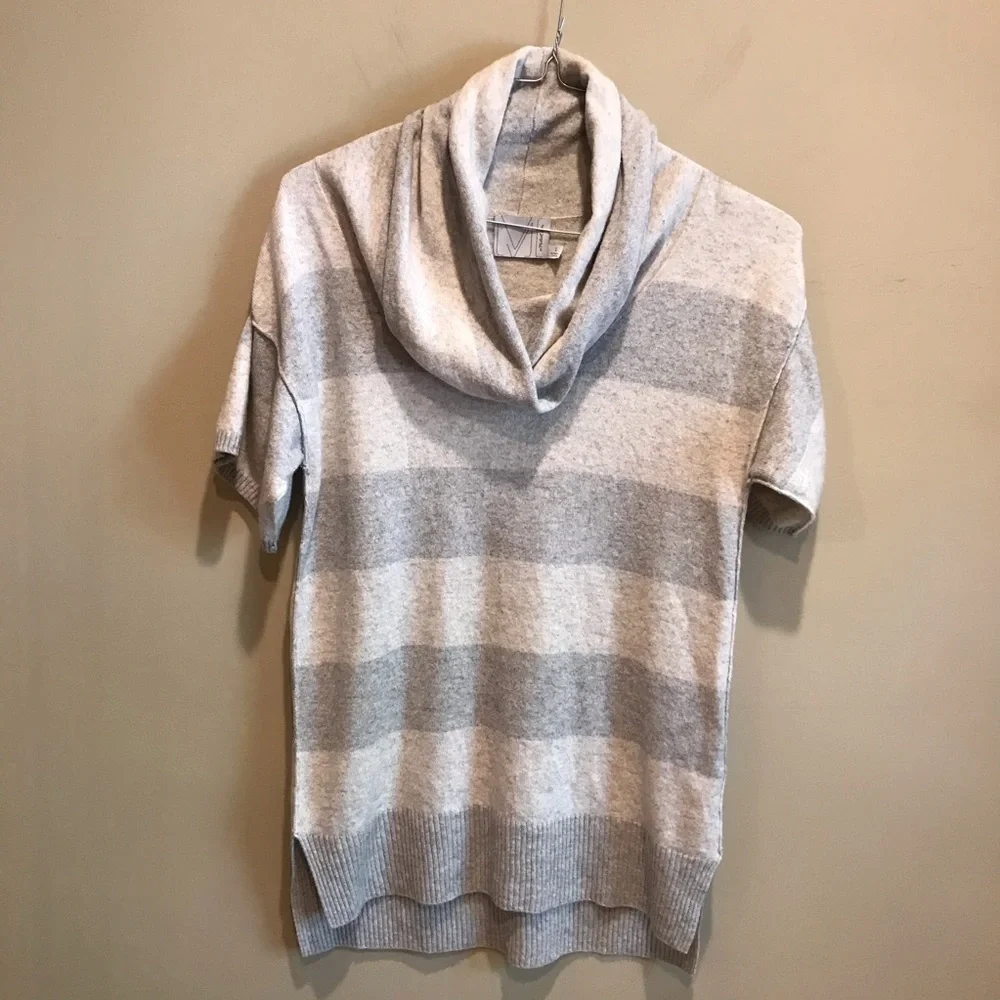Michael Stars Stripe Cashmere Blend Sweater Size 1
